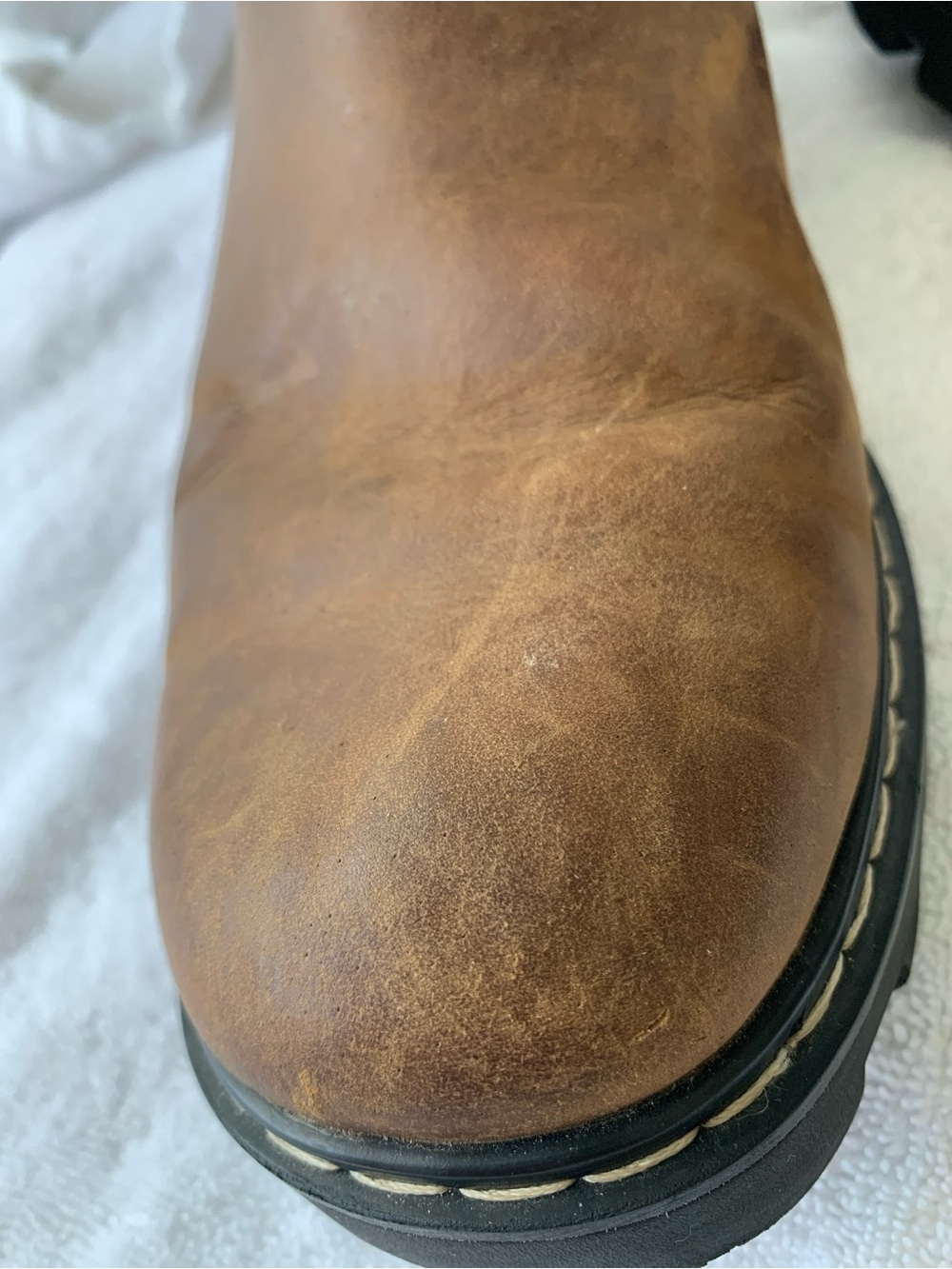 Roots Shearling-Lined Winter Chelsea Lug Sole Boots, Sz 8.5 - Picture 15 of 16